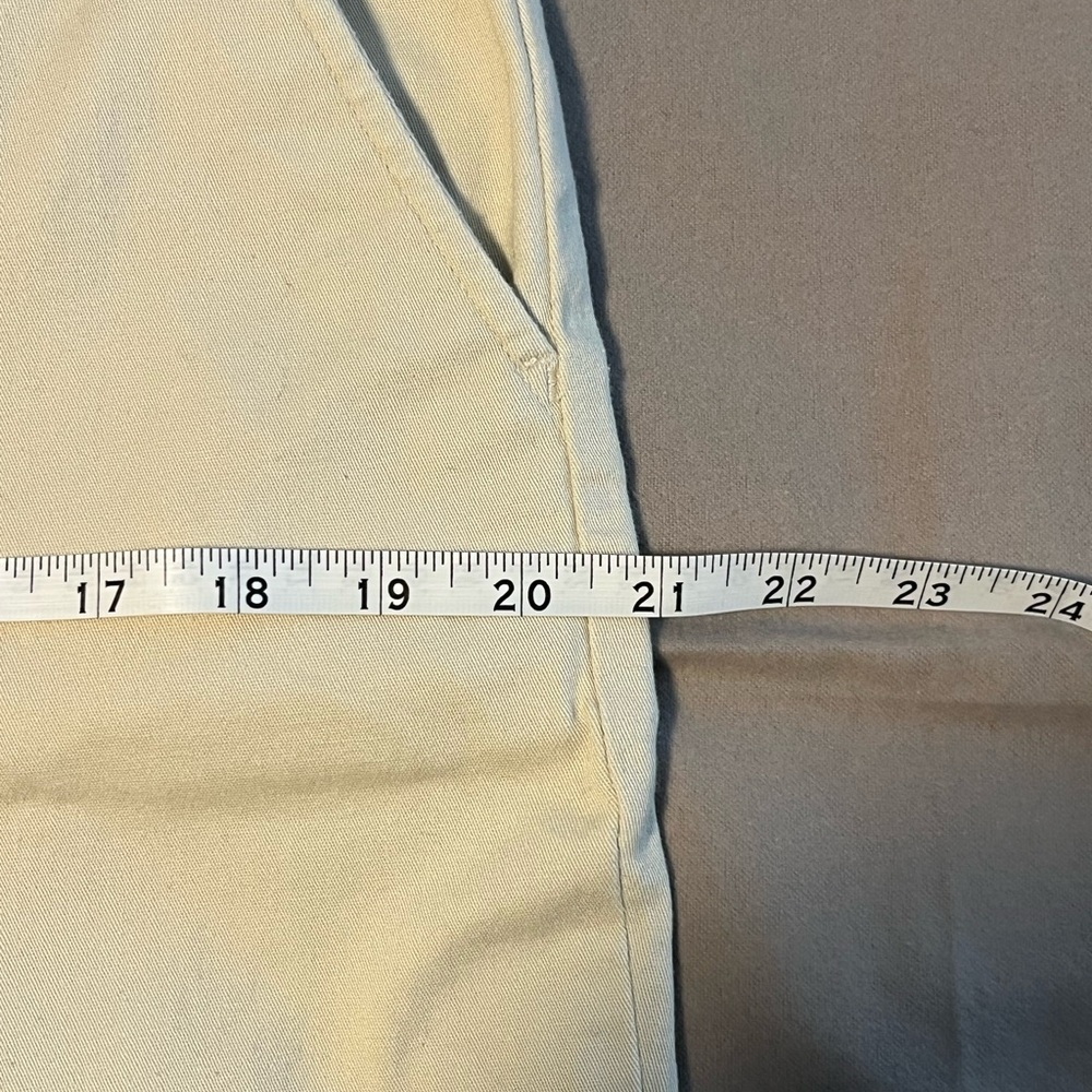 Croft & Barrow Chino’s, Stone Color, Women’s size 14, - Picture 12 of 13